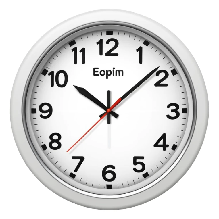 quiero un reloj  de pared 2pm  sticker