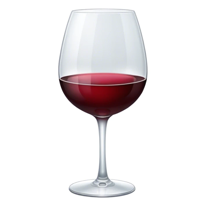 a glass full of wine sticker