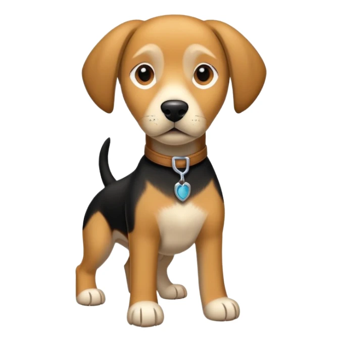 Guatemalan hound dog sticker