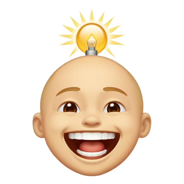 About to laugh  sticker