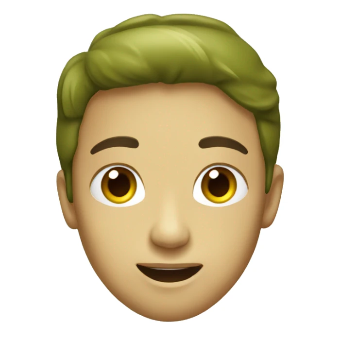 realistic olive color phone sticker