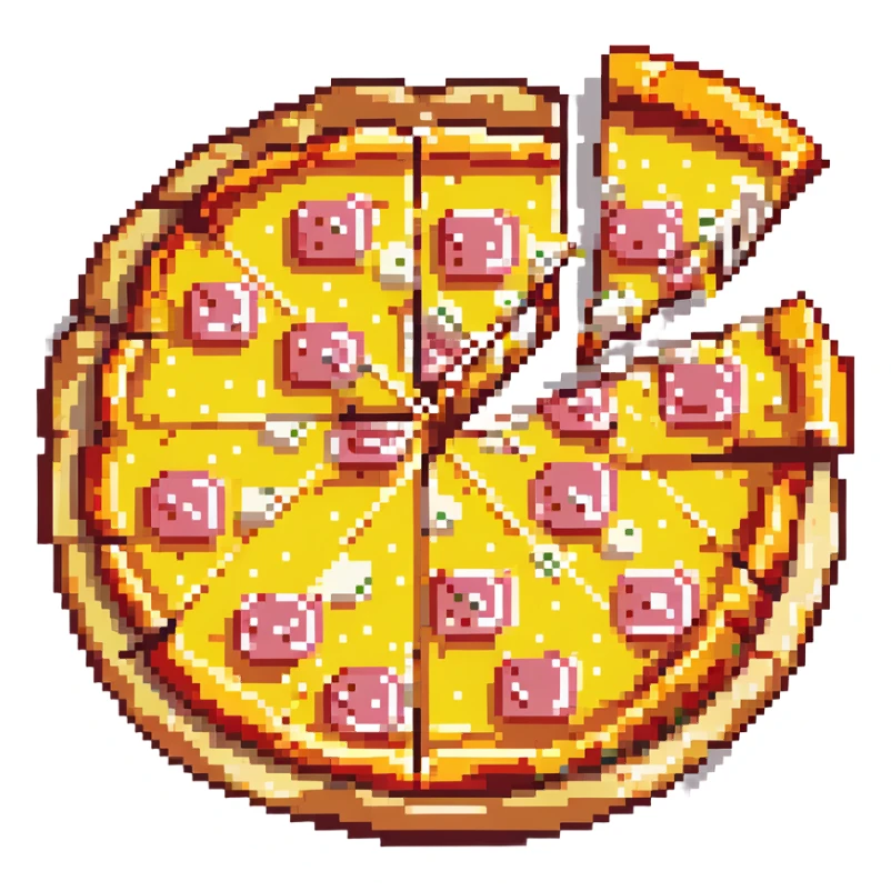 Hawaiian Pizza sticker