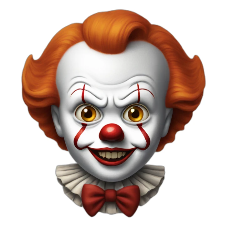 pennywise clown movie sticker