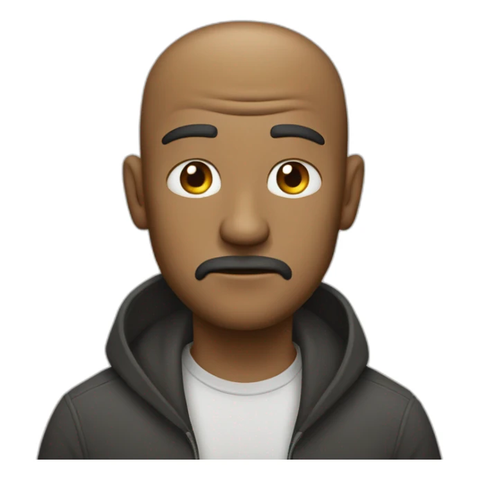 World’s last man in bad mood sticker