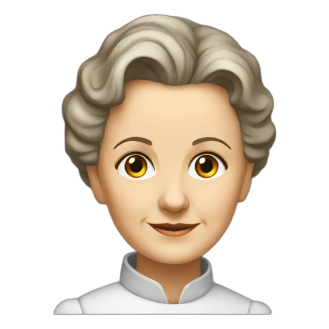 Chemistry-Marie curie sticker