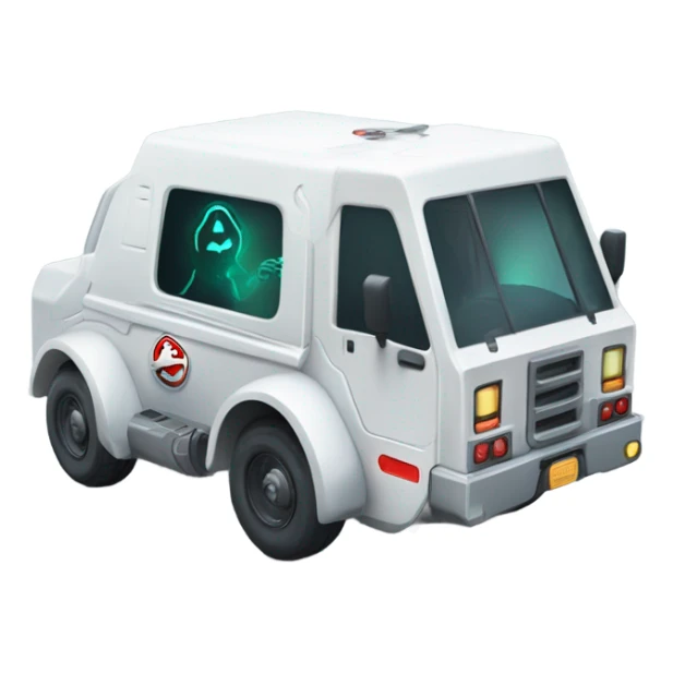 Ghostbuster cyber truck  sticker