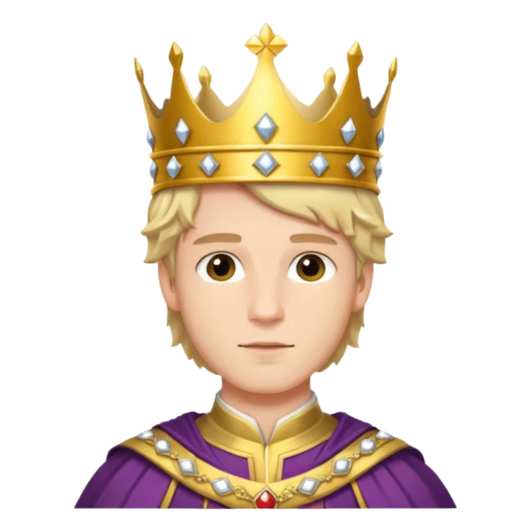 White Prince sticker
