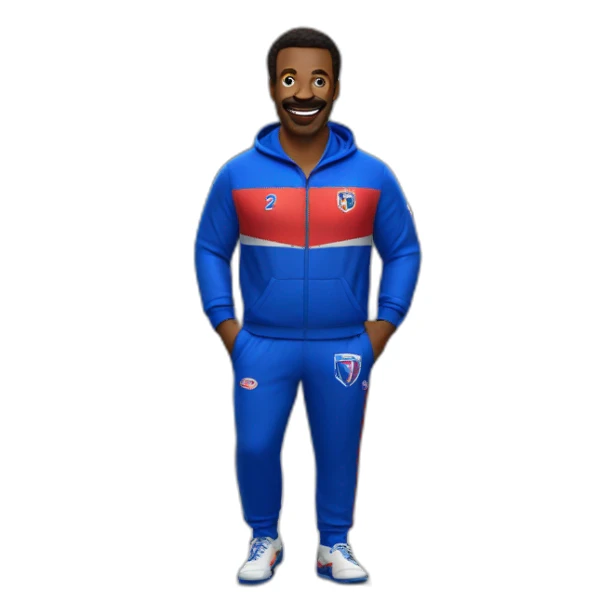 Ted lasso in AFC richmond tracksuit sticker
