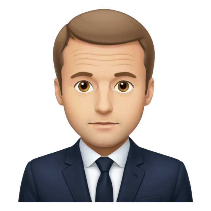 Macron sticker