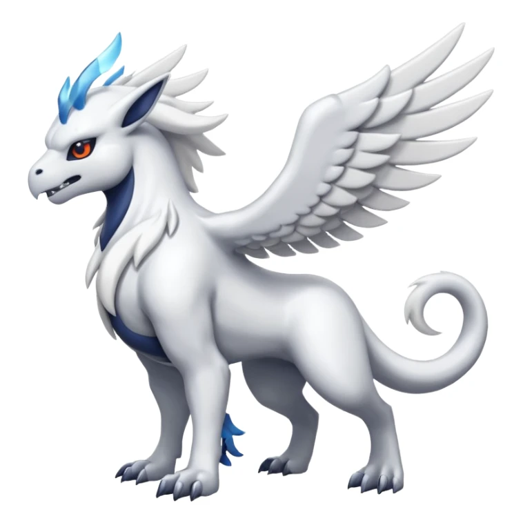 Absol-Reshiram-Fusion (full body) sticker