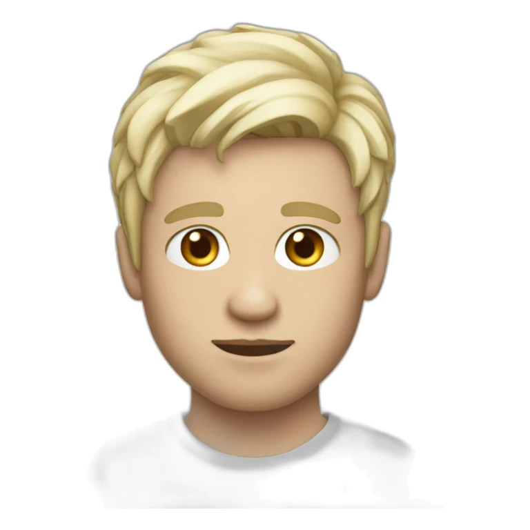 nikita man white skin sticker