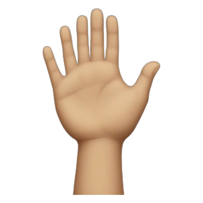 hands-in-heart-shape-made-with-the-arms sticker