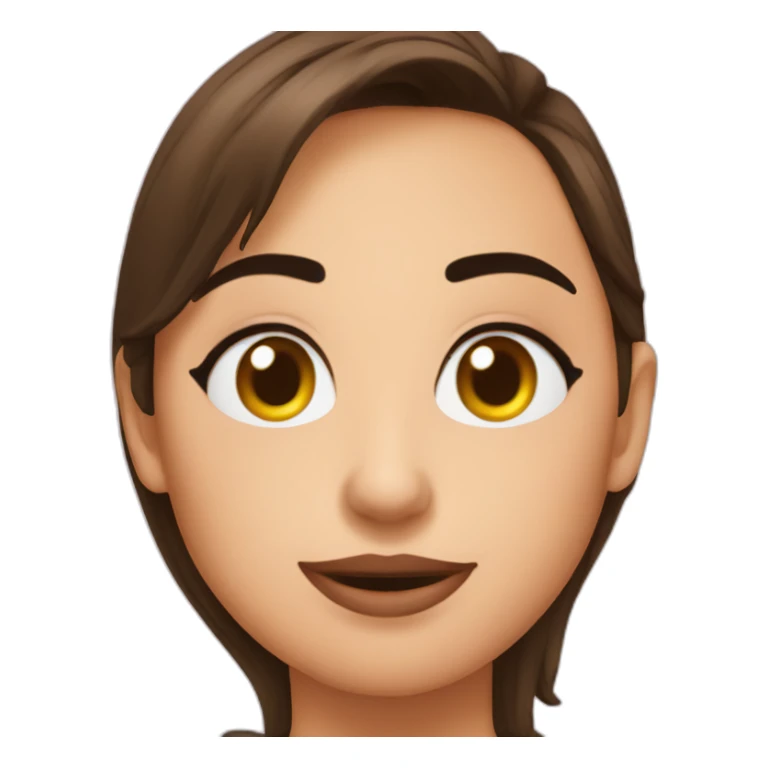 demi coeur avec les doitgs sticker