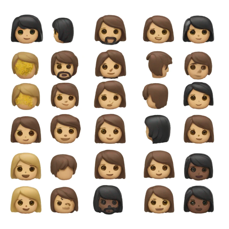 Playmobil emoji  sticker