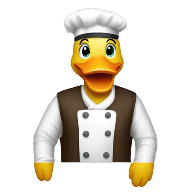 Barista Duck sticker