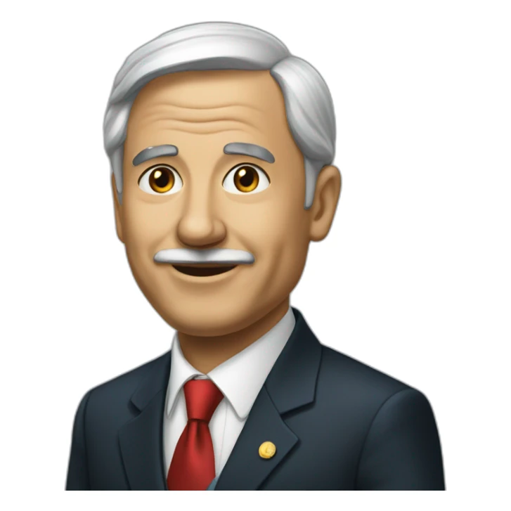 Président algérien sticker