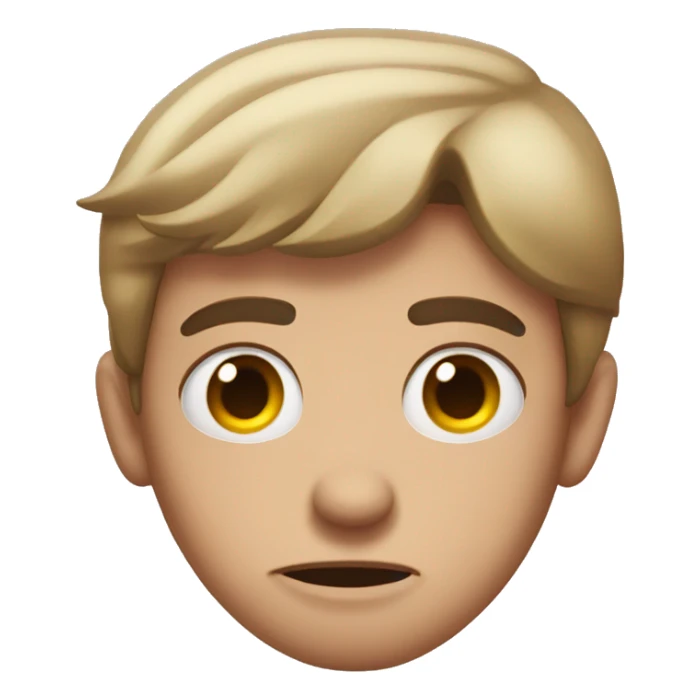 heart eyes emoji frowning sticker