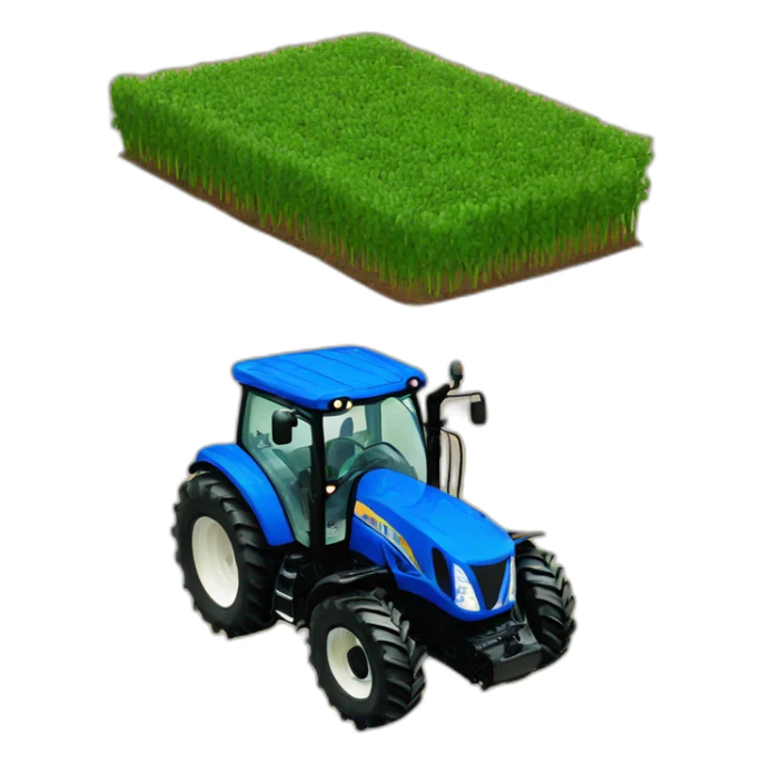 New Holland tractor sticker