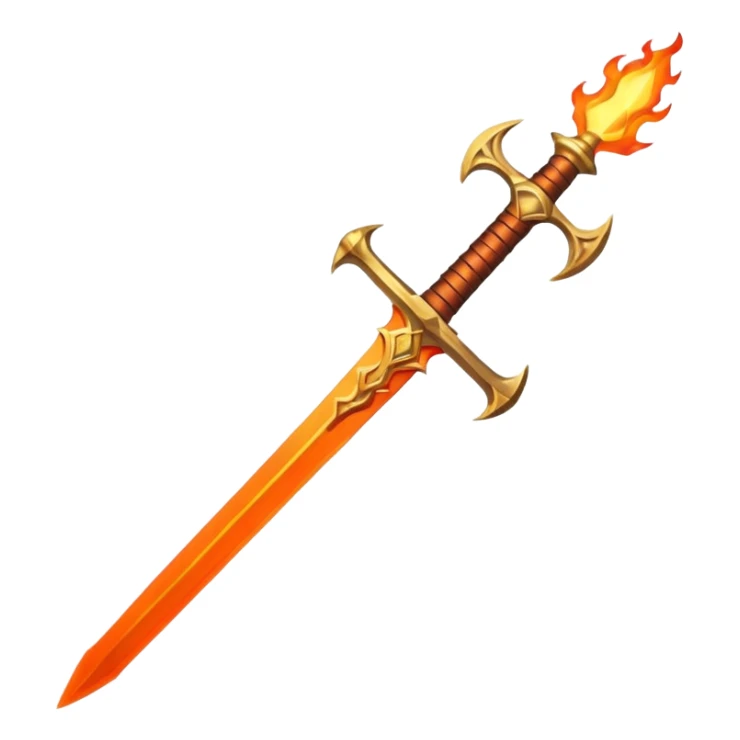Sword of Flames sticker