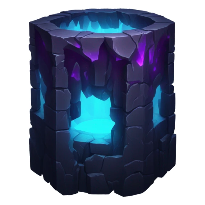 Nether Portals obsidian sticker
