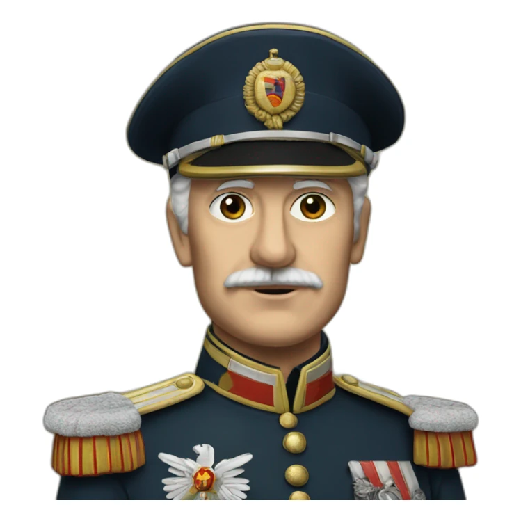 General des armées allemandes sticker