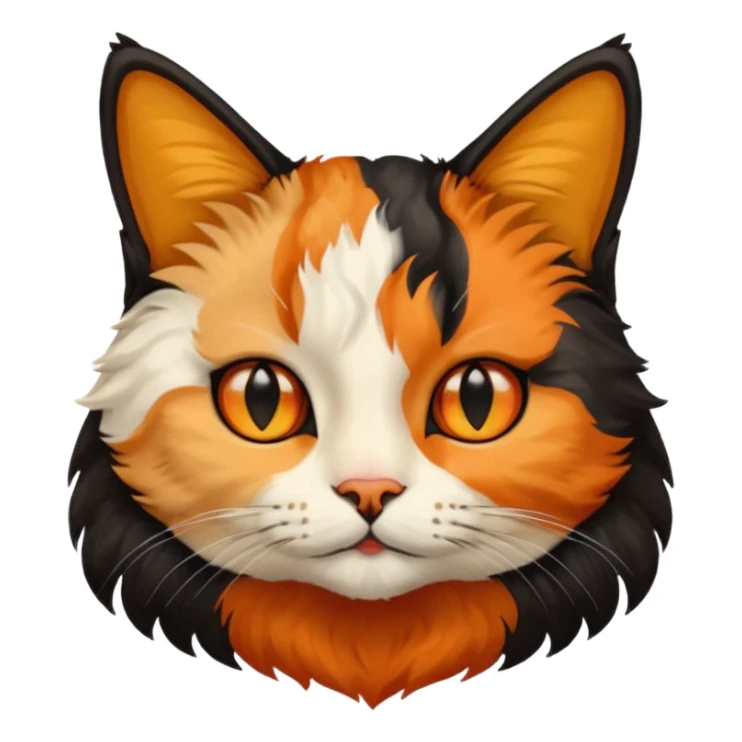 mona lisa artwork, cat face sticker