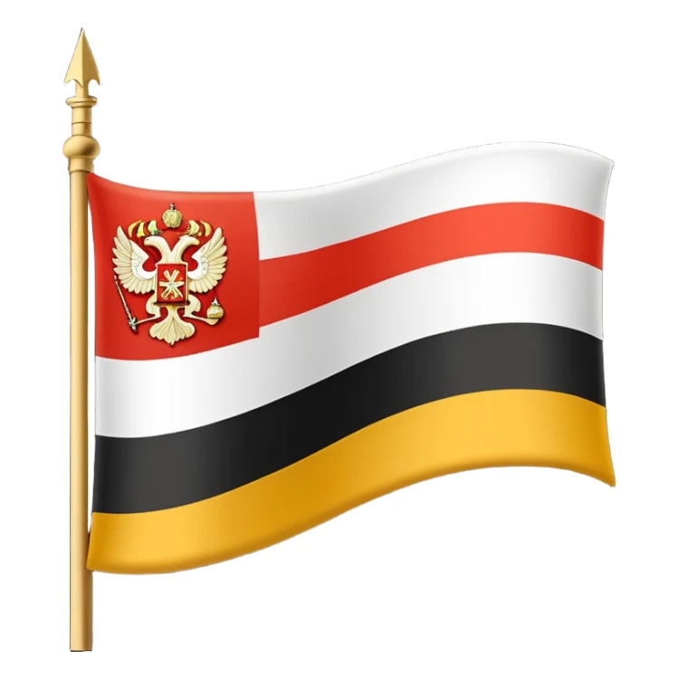 flag of the Russian Empire sticker