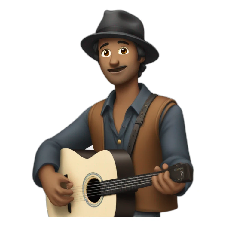 Lujipeka chanteur de columbine sticker