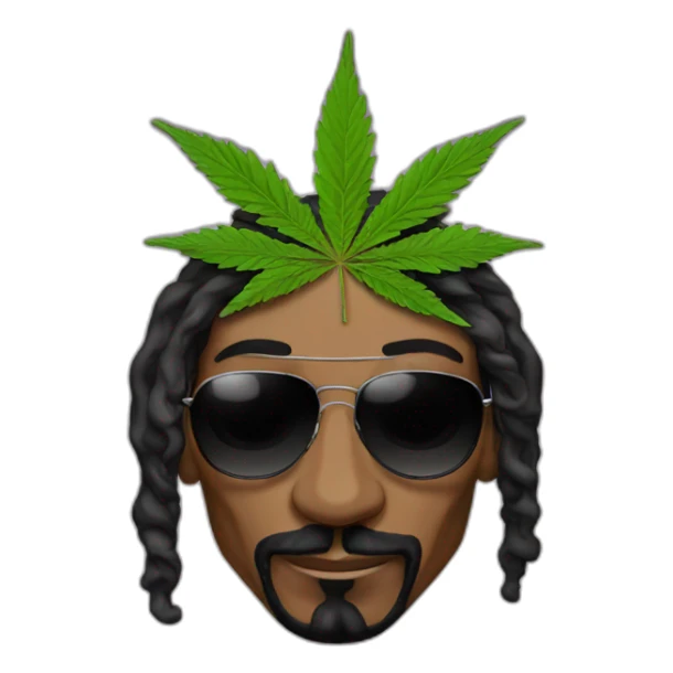Snoop dogg cannabis sticker