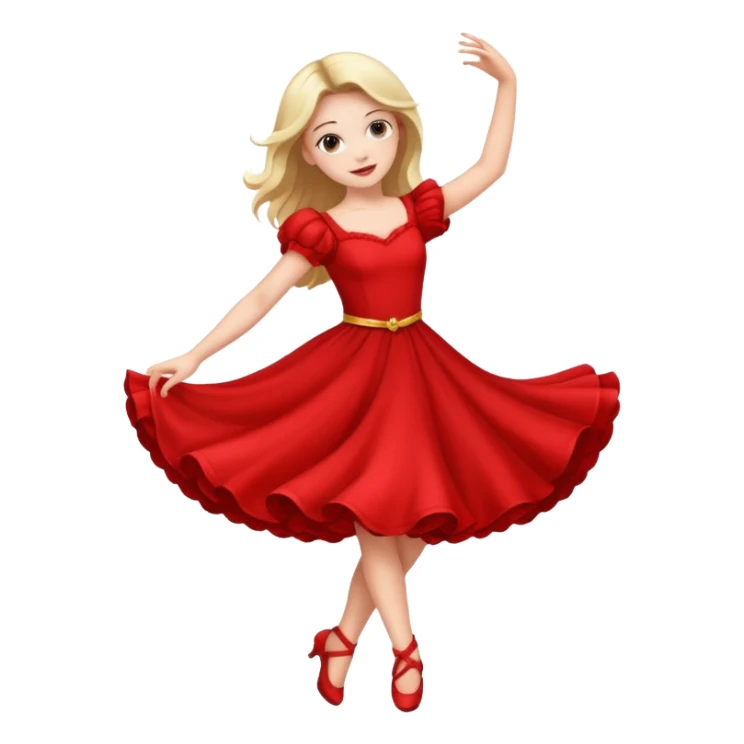 girl in red, dancing



















 sticker