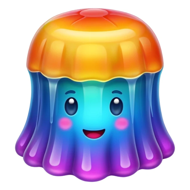 Jelly emoji sticker