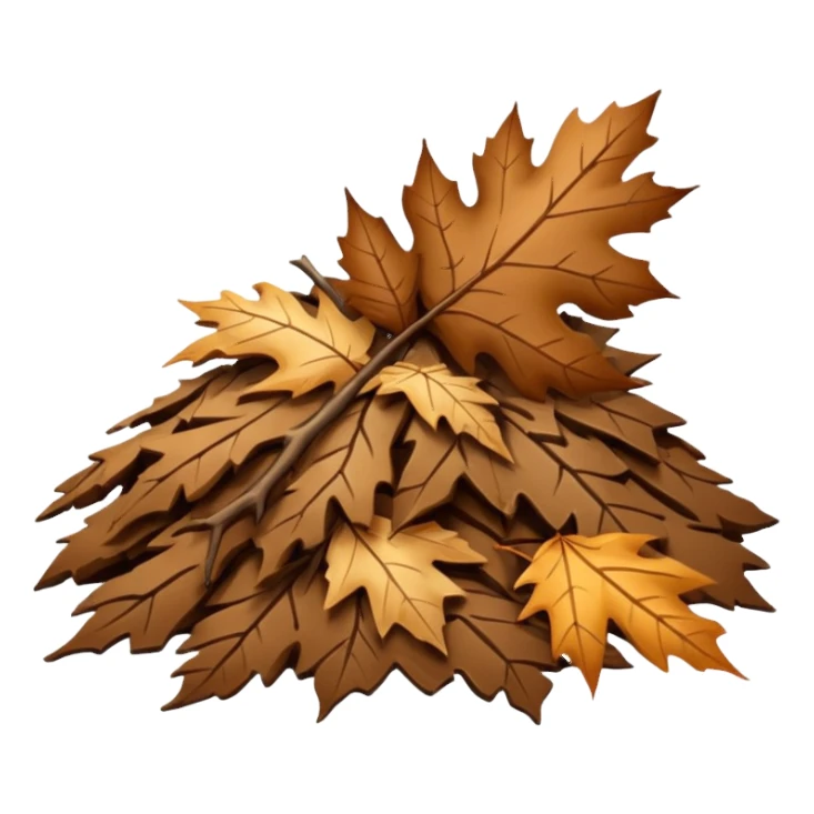 Folhas de árvore soltas (sem a árvore) sticker