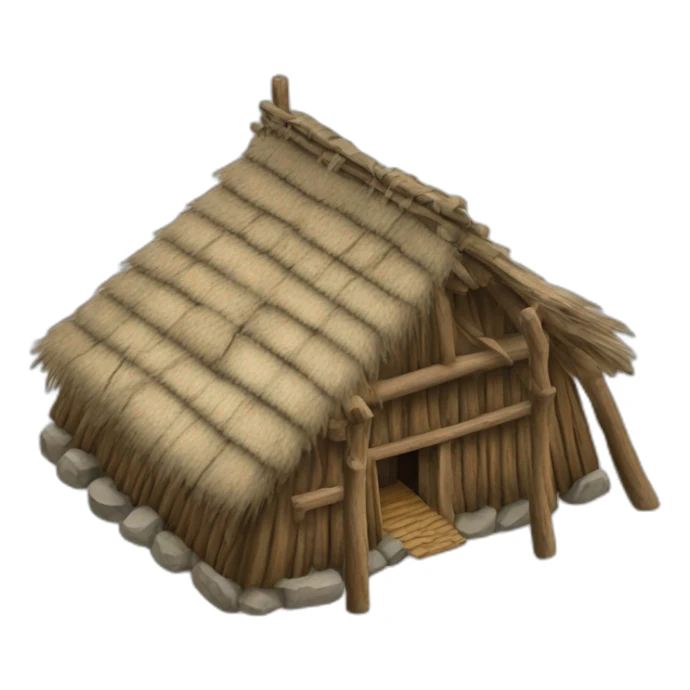 Iroquois longhouse sticker