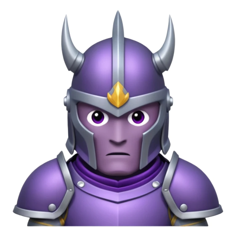 PURPLE AND BİG ARMOR PEKKA sticker