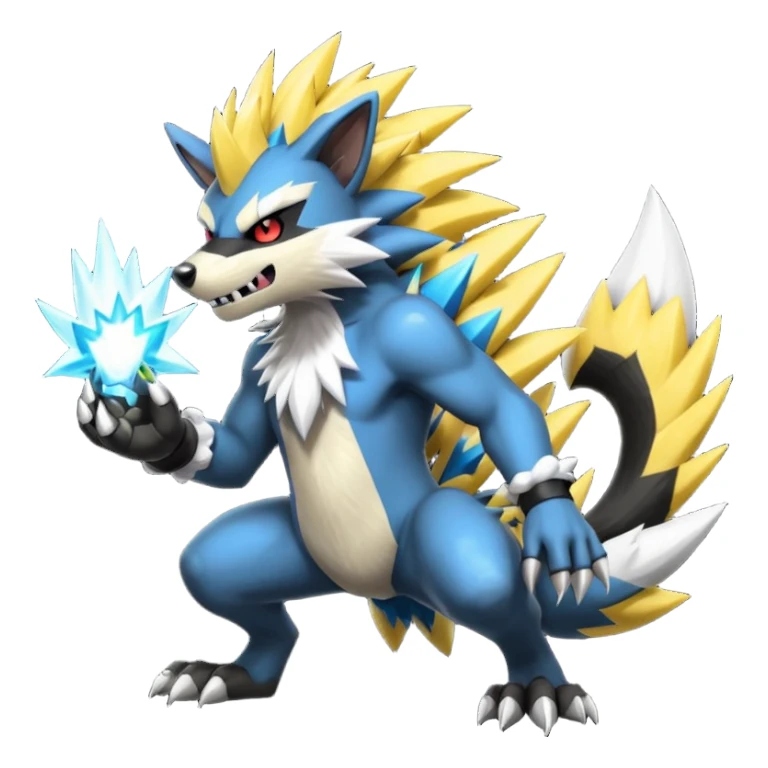 Zeraora-Obstagoon-fusion sticker