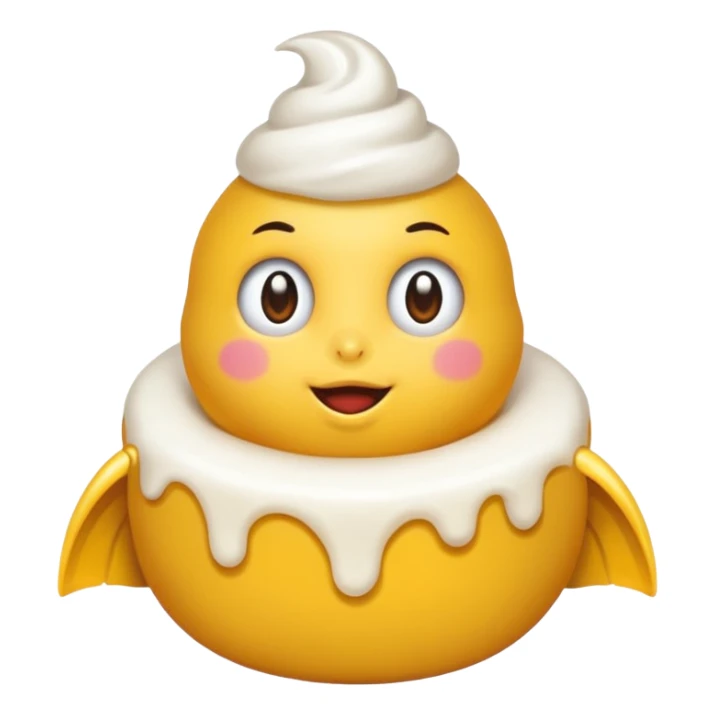 Una cebolla con una pegatina de que es nueva sticker