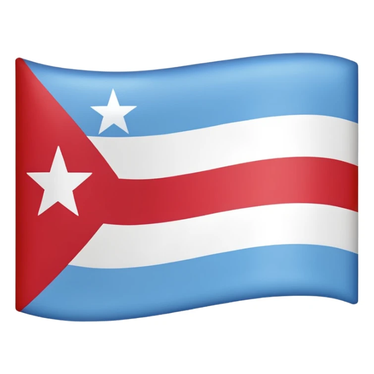 🇵🇷 to light blue where the star is located sticker