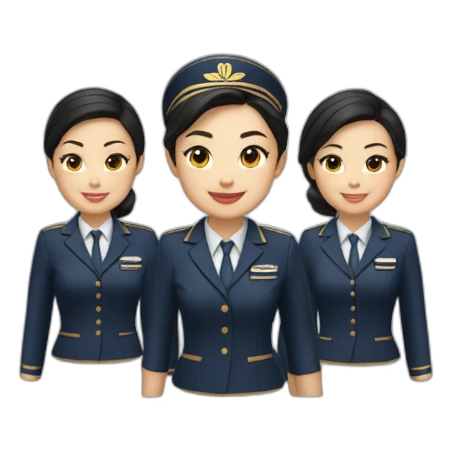 Singapore Airlines cabin crew sticker