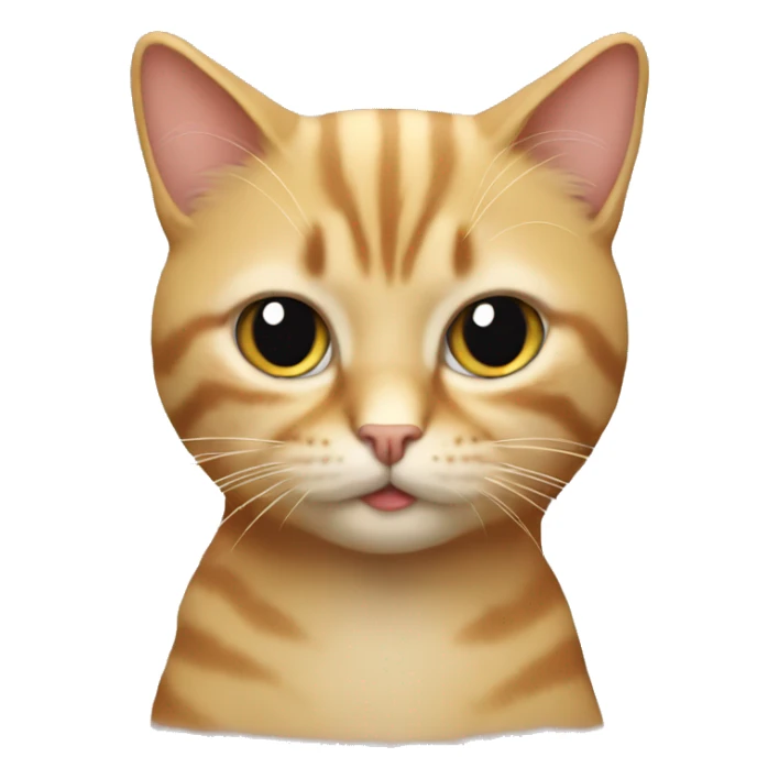 Donald Trump in cat form sticker