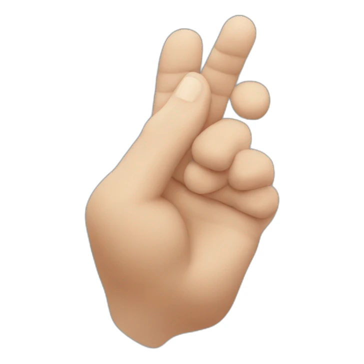 Le poing sur le cœur sticker