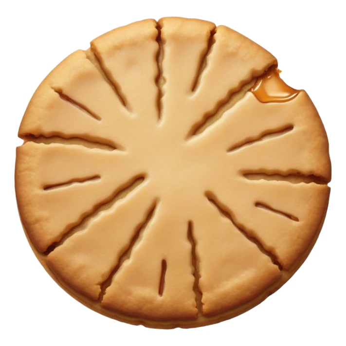 coconut caramel cookie sticker