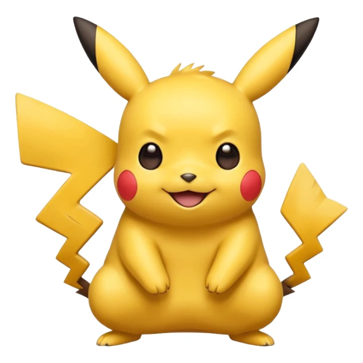 Pikachu emoji sticker