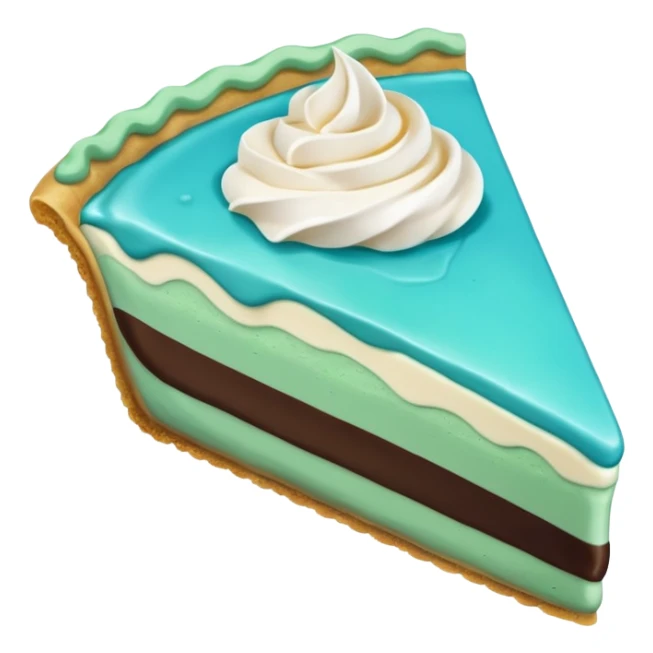 a slice of baja blast pie sticker