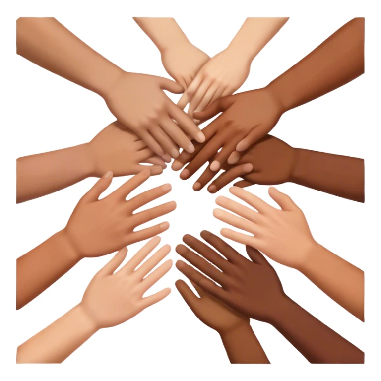 symbolization of team work and constant communication sticker