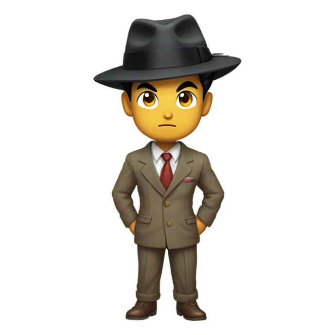 Goku in the 1940’s sticker