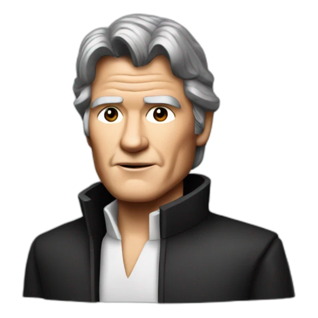 president han solo sticker