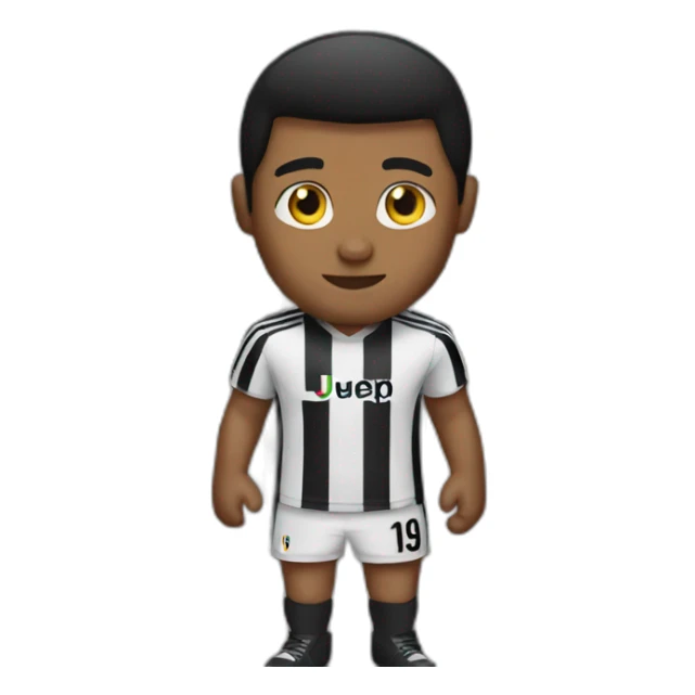 guy with juventus shirt in a prison sticker