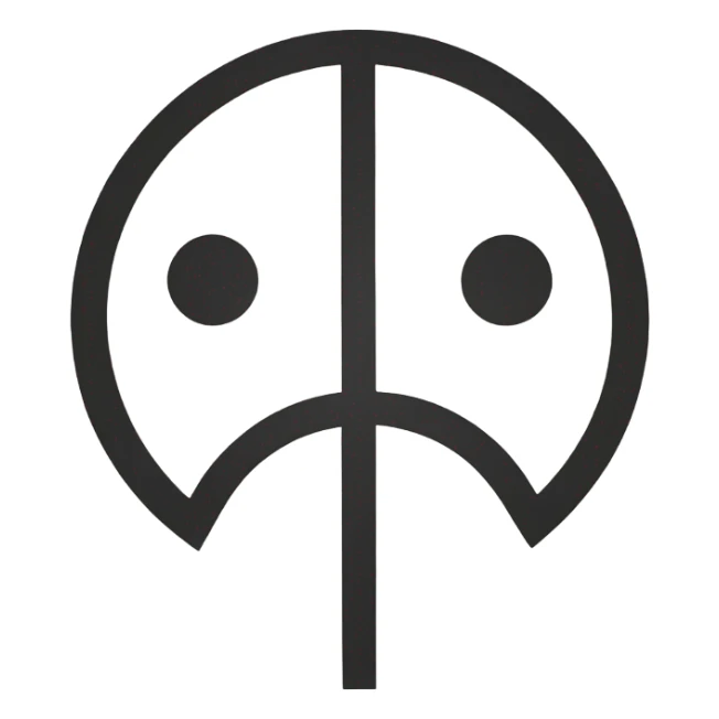 circle  dash line sticker