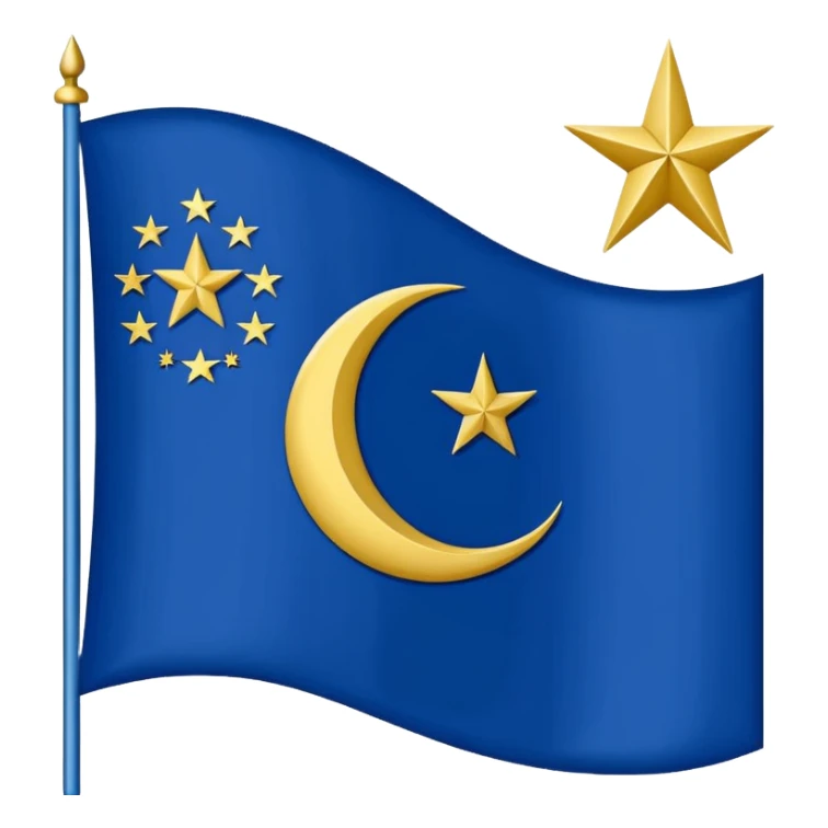 Göktürk bayrağı sticker