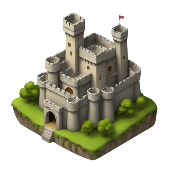 beasts castle sticker